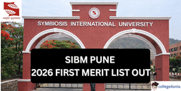 SIBM Pune 2026 First Merit List Out